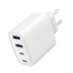 Gembird 4-port 40W GaN USB PowerDelivery fast charger White