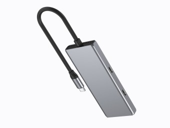 Gembird 4-portos USB3.2 HUB Silver
