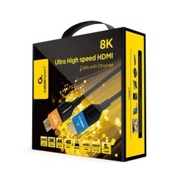 Gembird Active Optical (AOC) Ultra High speed HDMI cable with Ethernet 5m Black