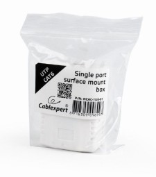 Gembird CAT6 UTP single port surface mount box