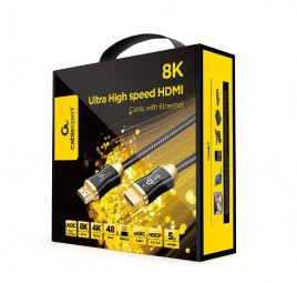 Gembird CCBP-HDMI8K-AOC-5M Active Optical (AOC) Ultra High speed HDMI cable with Ethernet AOC Premium Series 5m Black