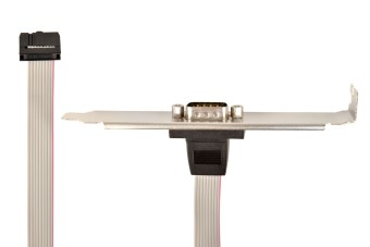 Gembird DB9 Serial Port Receptacle on Bracket
