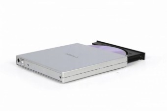 Gembird DVD-USB-021-SV Slim DVD-Writer Silver