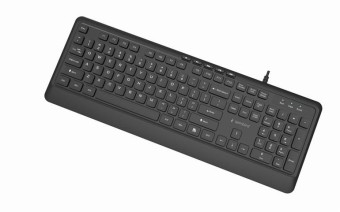 Gembird KB-MCH-05 Slim Wired Multimedia Keyboard Black US