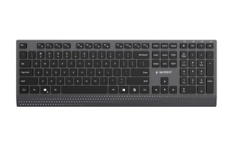 Gembird KB-MCH-06 Slim Wired Multimedia Keyboard Black US