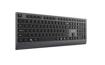 Gembird KB-MCH-06 Slim Wired Multimedia Keyboard Black US