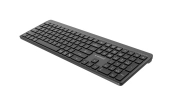 Gembird KB-WPS-03 Dual-Mode Pro Business Slim Wireless Bluetooth Keyboard Black US