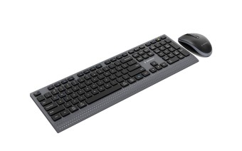 Gembird KBS-WPS-02 Dual-Mode Slim Wireless Bluetooth Keyobard Combo Black US
