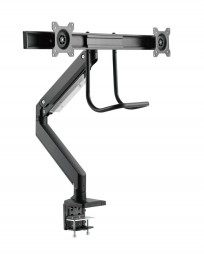 Gembird MA-DA2-04 Desk mounted adjustable monitor arm for 2 monitors 17