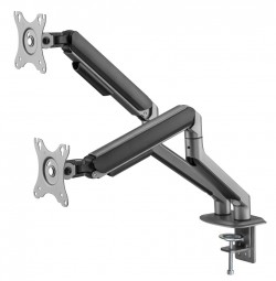 Gembird MA-DA2-05 Desk mounted adjustable double monitor arm 17