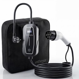 Gembird Mobile EV Charger Schuko to Type 2, 16A 1-phase (3.7 KW) 5m Black