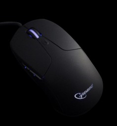 Gembird MUS-UL-01 Illuminated large size mouse Black