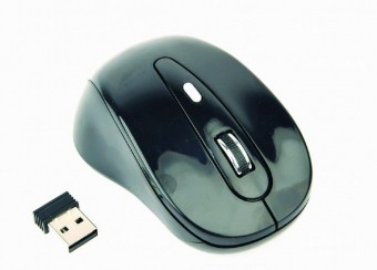 Gembird MUSW-6B-01 wireless optical mouse Black