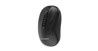 Gembird MUSW2-4B-01 Dual-Mode Wireless Bluetooth Mouse Black