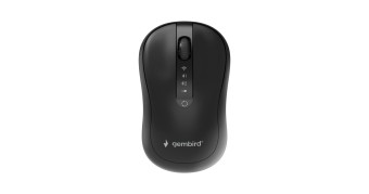Gembird MUSW2-4B-01 Dual-Mode Wireless Bluetooth Mouse Black