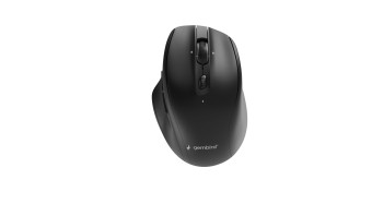 Gembird MUSW2-6B-02 Dual-Mode Wireless Bluetooth Mouse Black