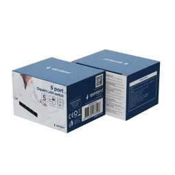 Gembird NSW-G5-02 5-port Gigabit LAN switch White