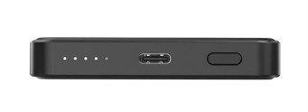 Gembird PB05-WPC15M-01 5000mAh Wireless PowerBank Black