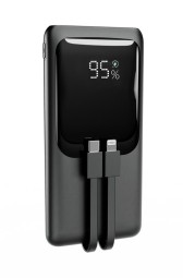 Gembird PB10-PD20-LCD-01 10000mAh PowerBank Black