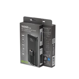 Gembird PB10-PD20-LCD-01 10000mAh PowerBank Black