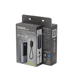 Gembird PB10-PD20-LCD-02 10000mAh PowerBank Space Grey
