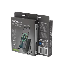 Gembird PB10-WPC15MS-01 10000mAh Wireless PowerBank Black