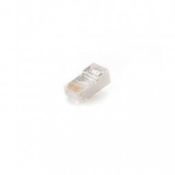 Gembird RJ45/PLUG6SP/10 Shielded Modular plug 8P8C 30u Gold plated 10 pcs per bag