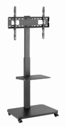 Gembird TVS-75S-02 TV floor stand with caster wheels 37