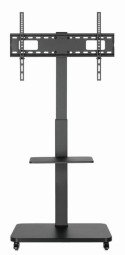 Gembird TVS-75S-02 TV floor stand with caster wheels 37
