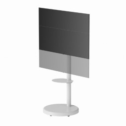 Gembird TVS-86TR-01-W TV floor stand  37