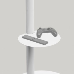 Gembird TVS-86TR-01-W TV floor stand  37