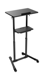Gembird TVS-DESK-01-BK Standing Desk Black