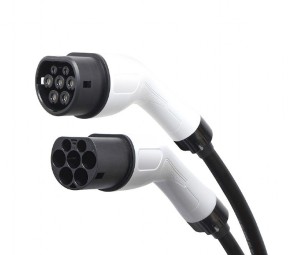 Gembird Type 2 16A 3-phase Charging cable 8m Black