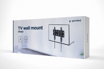 Gembird WM-42F-01 Fixed TV Wall Mount 13”-42” Black