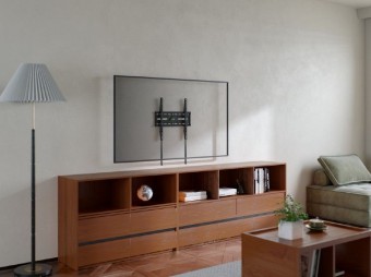 Gembird WM-75F-02 TV wall mount (fixed) 32”-75” Black