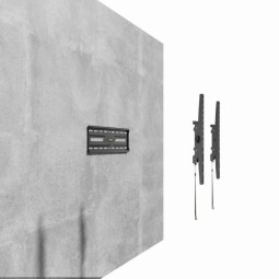 Gembird WM-75T-04 TV wall mount (tilt)  37”-75” Black