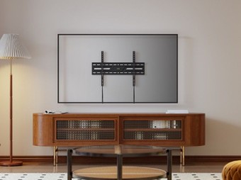 Gembird WM-86F-01 TV wall mount (fixed) 37”-86” Black