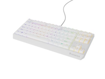 Genesis Thor 230 TKL RGB Red Mechanical Gaming Keyboard White US