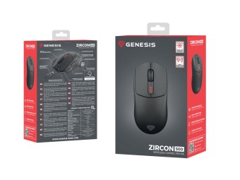 Genesis Zircon 500 Wireless Gaming Mouse Black