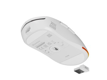 Genesis Zircon XIII Wireless RGB Gaming Mouse White