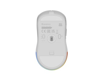 Genesis Zircon XIII Wireless RGB Gaming Mouse White