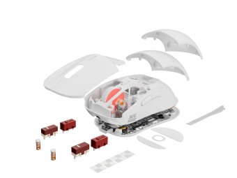 Genesis Zircon XIII Wireless RGB Gaming Mouse White