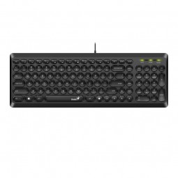 Genius SlimStar Q200 Keyboard Black HU