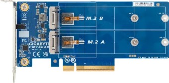 Gigabyte CMT40A0 M.2 Expansion Card 2xGen5 NVMe 2280/22110 cards