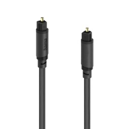 Hama Audio optical cable ODT connector (Toslink) 1,5m Black