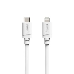 Hama Charging Cable USB-C - Lightning for iPhone/iPad MFi 2m White