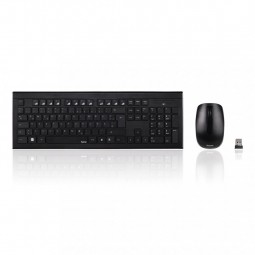 Hama Cortino Wireless Keyboard + Mouse Set Black HU