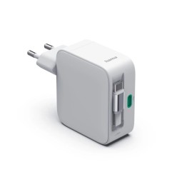 Hama Fast Charger GaN 2xUSB-C PD 65W White