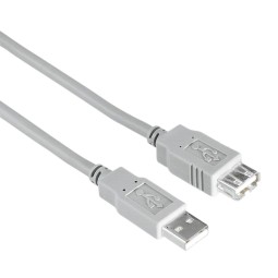 Hama FIC ECO USB kábel A-A 3m Grey