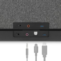 Hama Loudspeaker for TVs 2.4GHz Station + Bluetooth Portable Stereo Speaker Black
